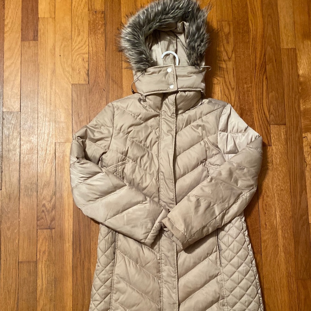 🍾Champagne Kenneth Cole Reaction Puffer Coat